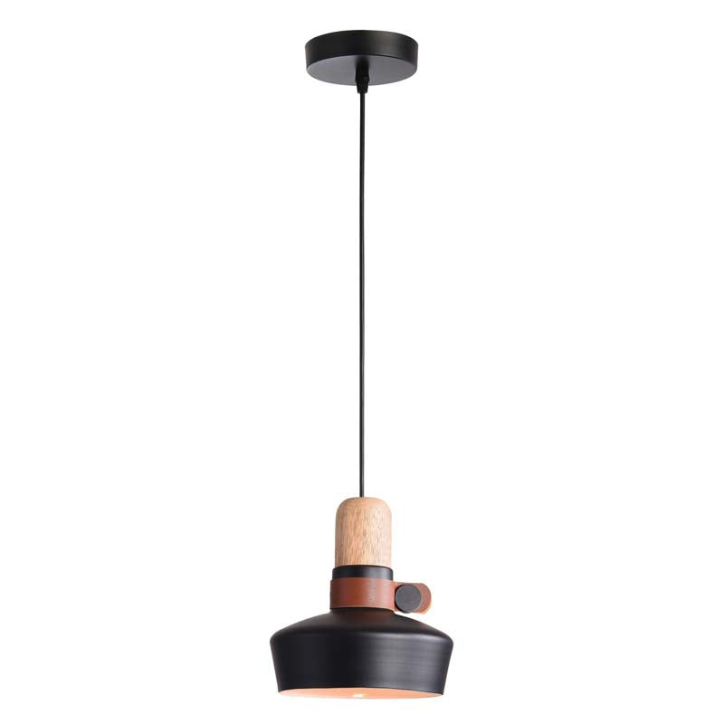 Suspension ZAMBELIS D200 E27 DESIGN Noir Mat Sans Source 1990