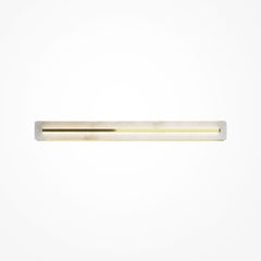 Alabaster Wandleuchte goldfarben