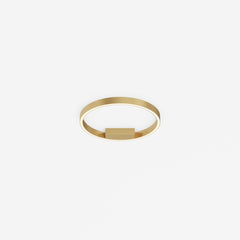 Rim Deckenleuchte goldfarben
