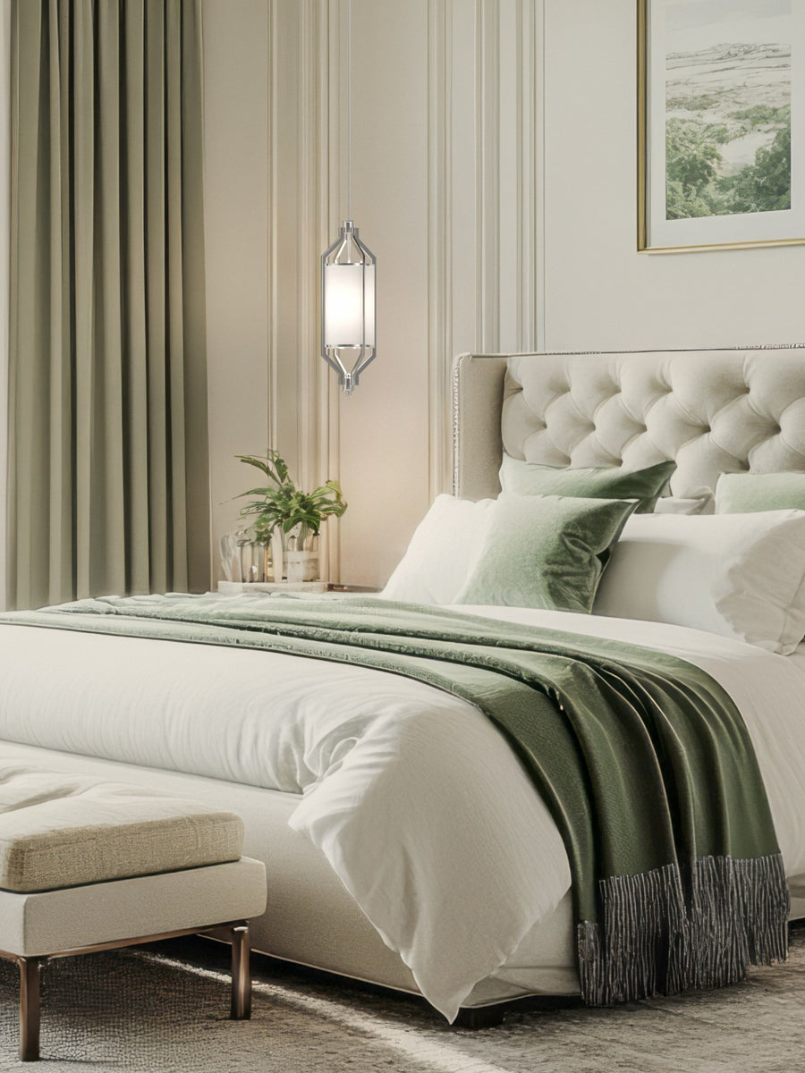 Suspension Zundo 20, abat-jour tissu