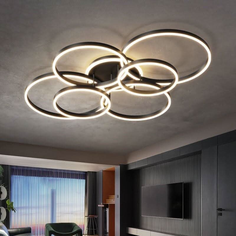 Verstellbarer LED-Ring-Kronleuchter | Ena