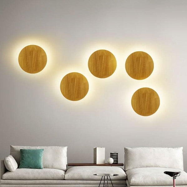 Wandleuchte Holz | Zenith