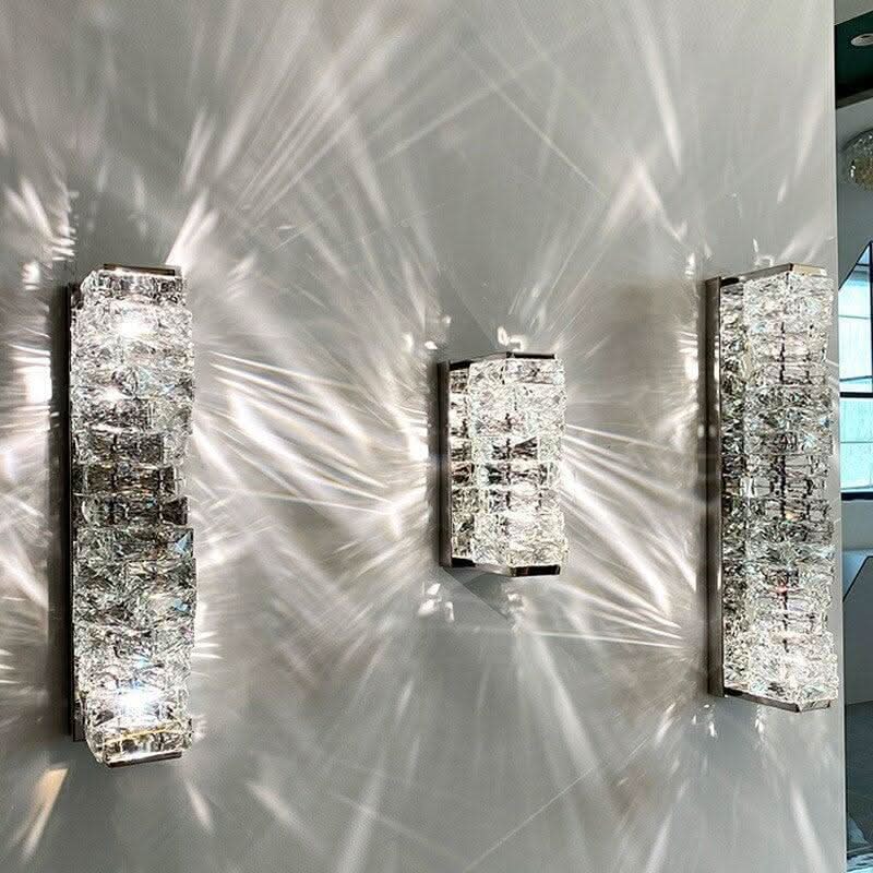 Applique Murale Cristal Éclatant | Jet - Designix Applique Murale Chrome | S Sans ampoule