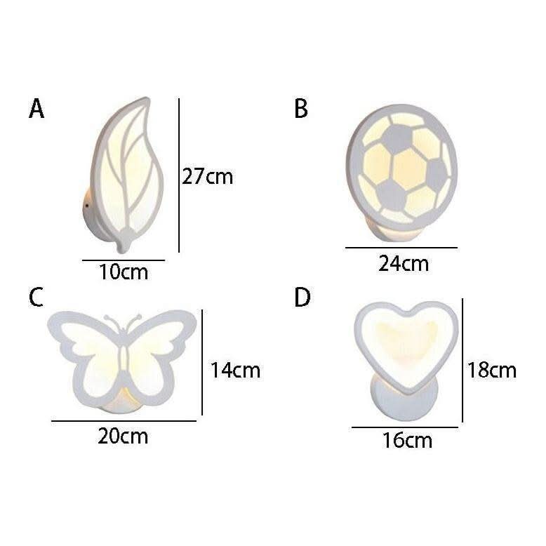 Applique Murale | Pulse - Designix Applique Murale Papillion Blanc chaud (2700 - 3500K)