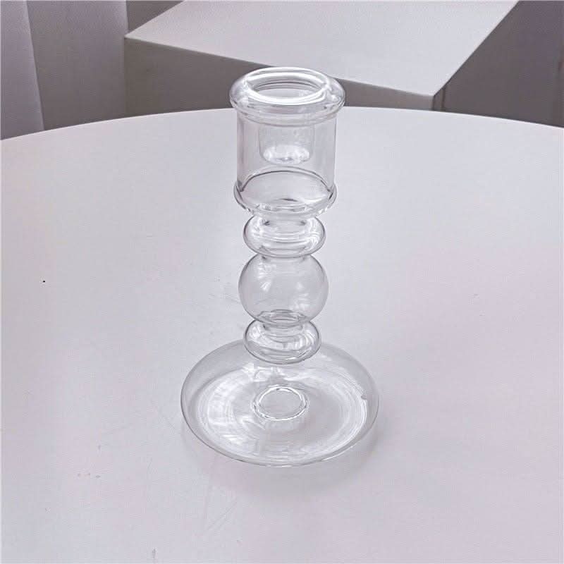 Bougeoir Verre | Lumino - Designix Bougeoirs 16 x 9.5 cm / Transparent