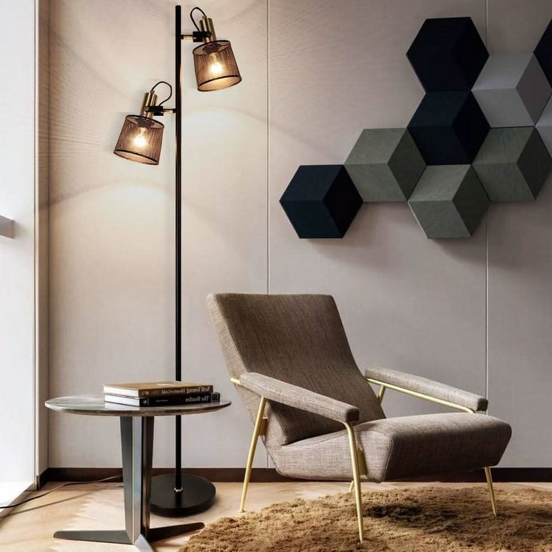 Moderne Wohnzimmer-Stehlampe Röhre | Chic Dämmerung