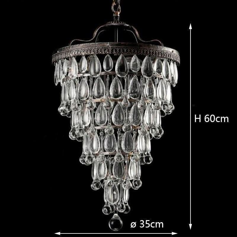 Schéma de dimensions indiquant une hauteur de 60 cm et un diamètre de 35 cm