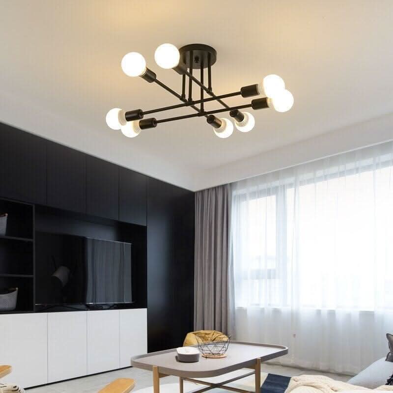Runde Schlafzimmer-Deckenleuchte | Halona
