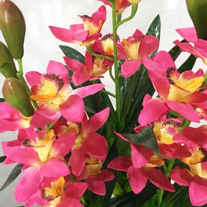 Künstliche tropische Pflanze | Cymbidium