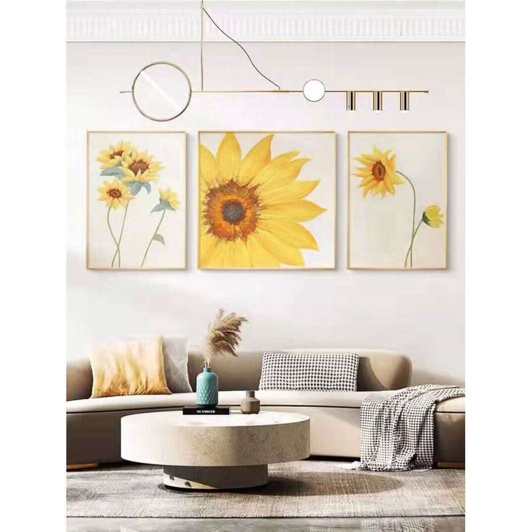 Poster Fleurs de Tournesol | Inspirations Sauvages - Designix Posters 50x70cm et 70x70cm