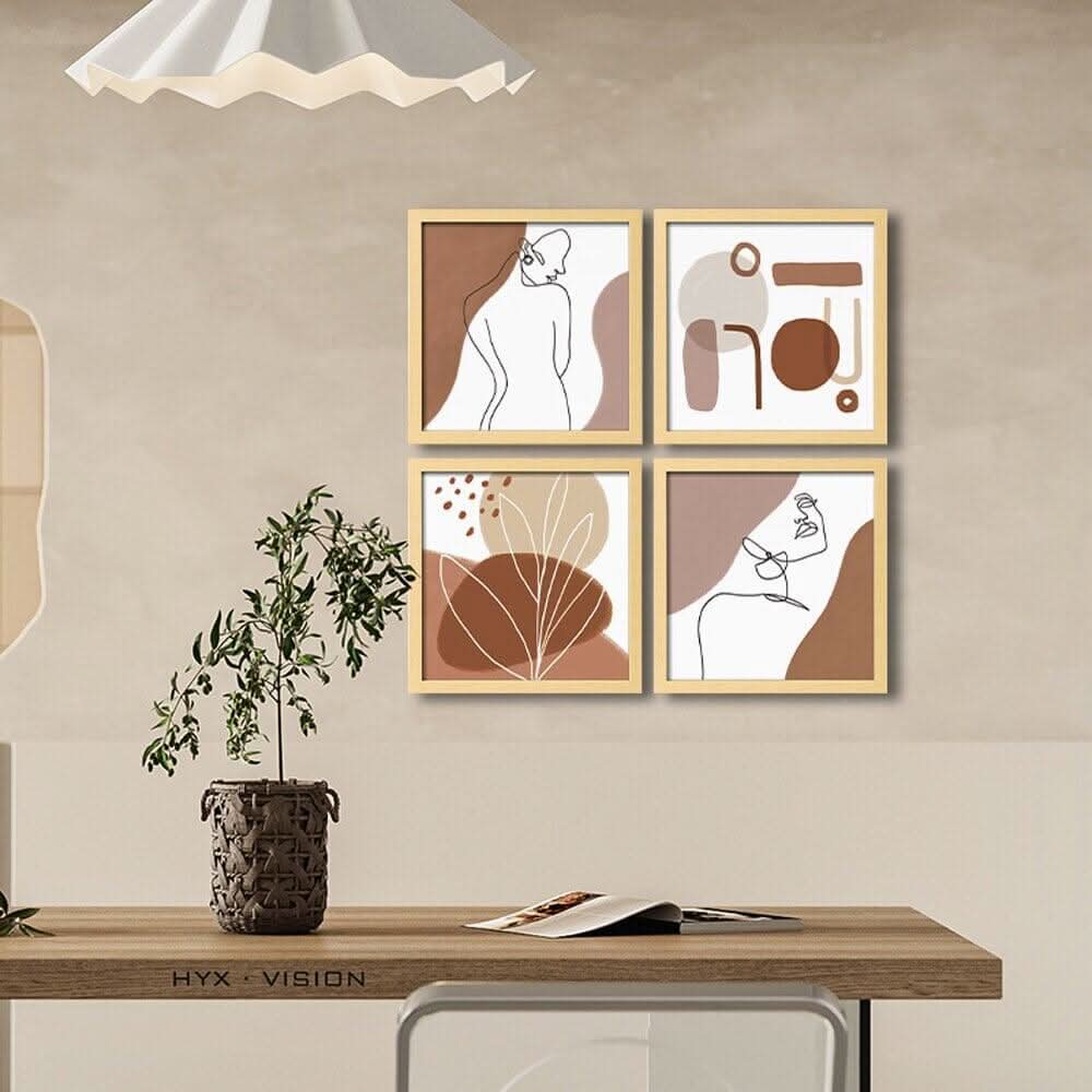 Wandposter | Abstrakte Fusion