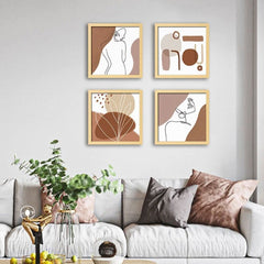 Wandposter | Abstrakte Fusion
