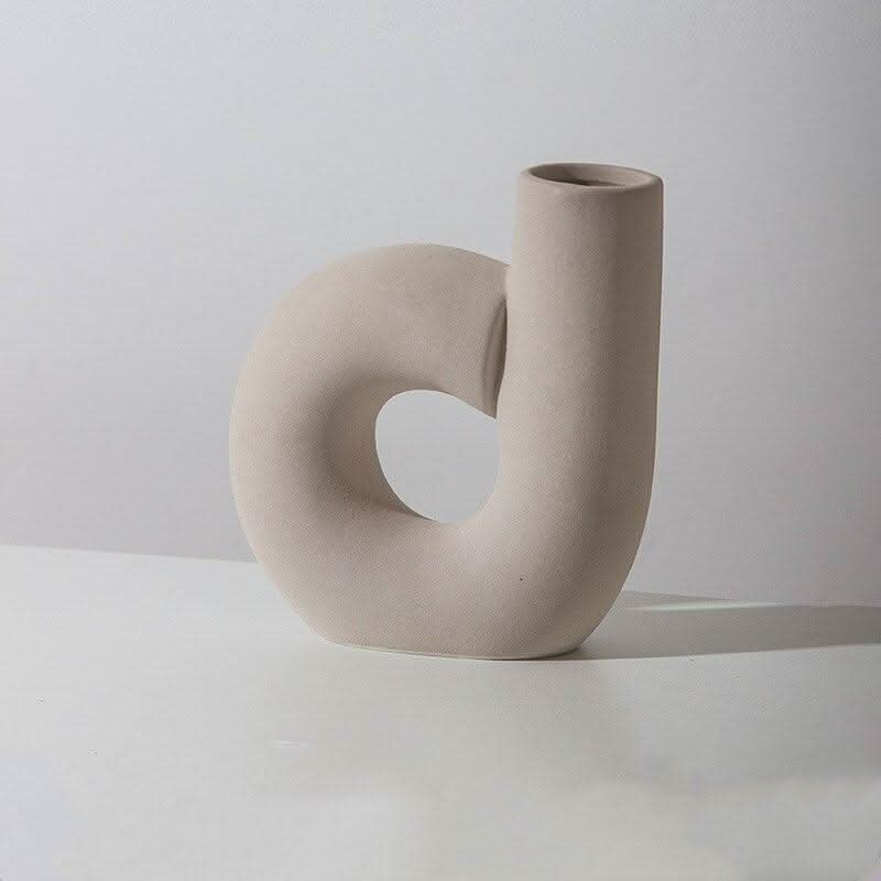 Vase Design | Pureté Florale - Designix Vase Kaki