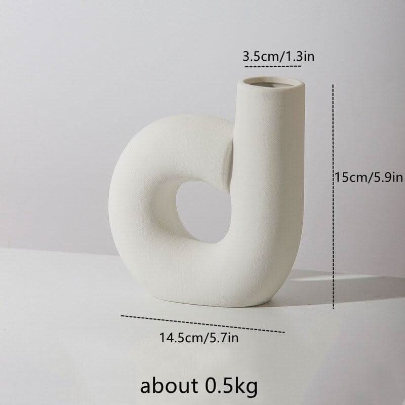 Vase Design | Pureté Florale - Designix Vase Kaki