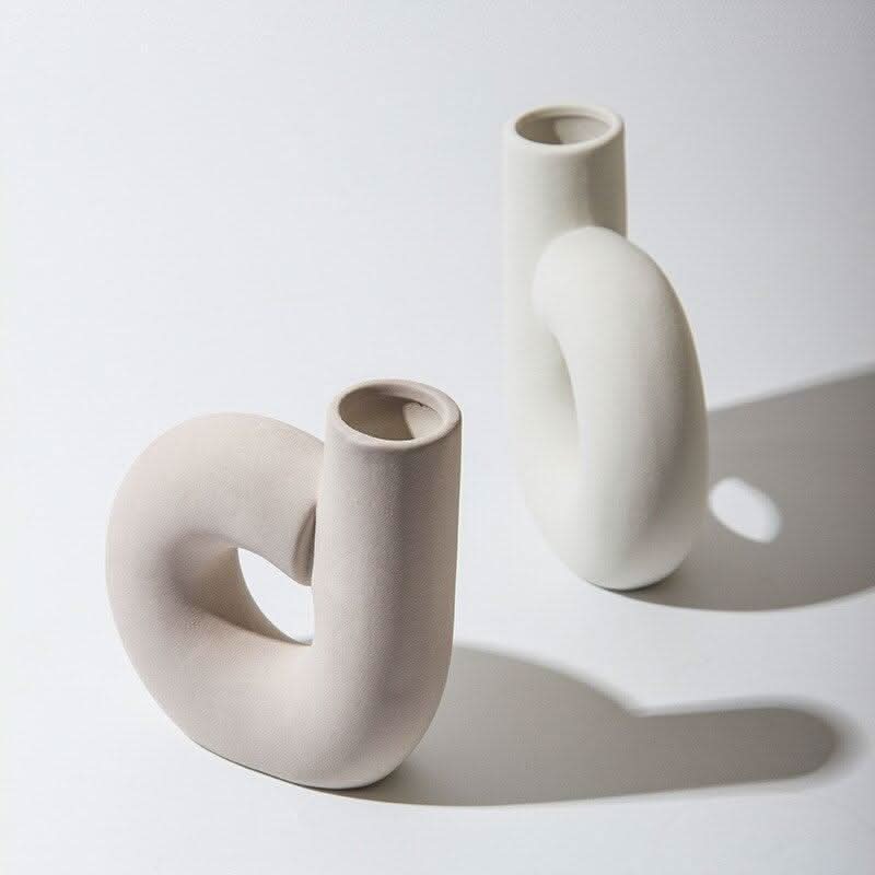 Vase Design | Pureté Florale - Designix Vase Kaki