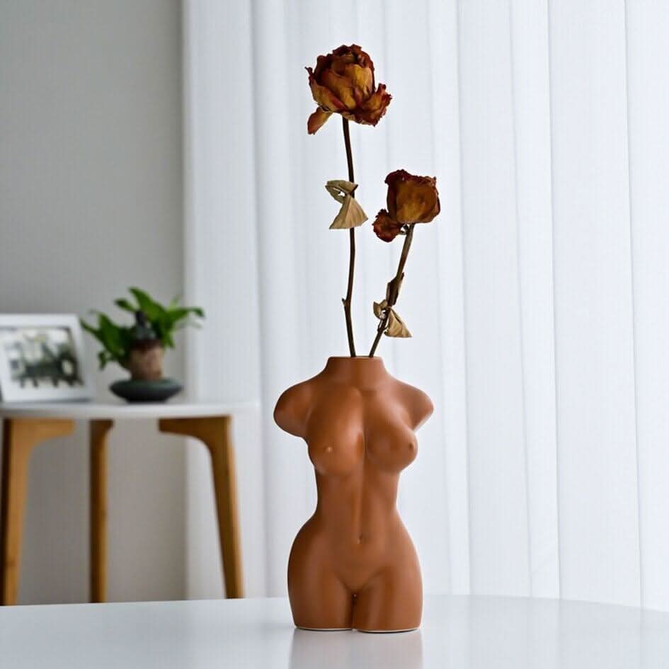 Moderne Bodenvase für künstliche Blumen