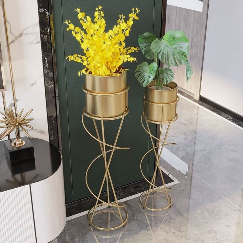 Vase sur Pied Fer Forgé | Expressivité Design - Designix Vase 75 cm