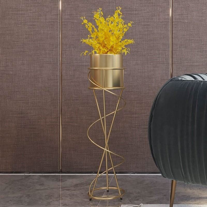 Vase sur Pied Fer Forgé | Expressivité Design - Designix Vase 75 cm
